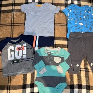 Baby boy outfit bundle